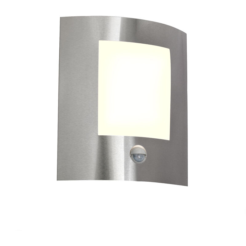 immagine 0 del prodotto applique con sensore emmerald moderno plastico,acciaio inossidabile bianco acciaio allungato max. 1 x watt qazqa