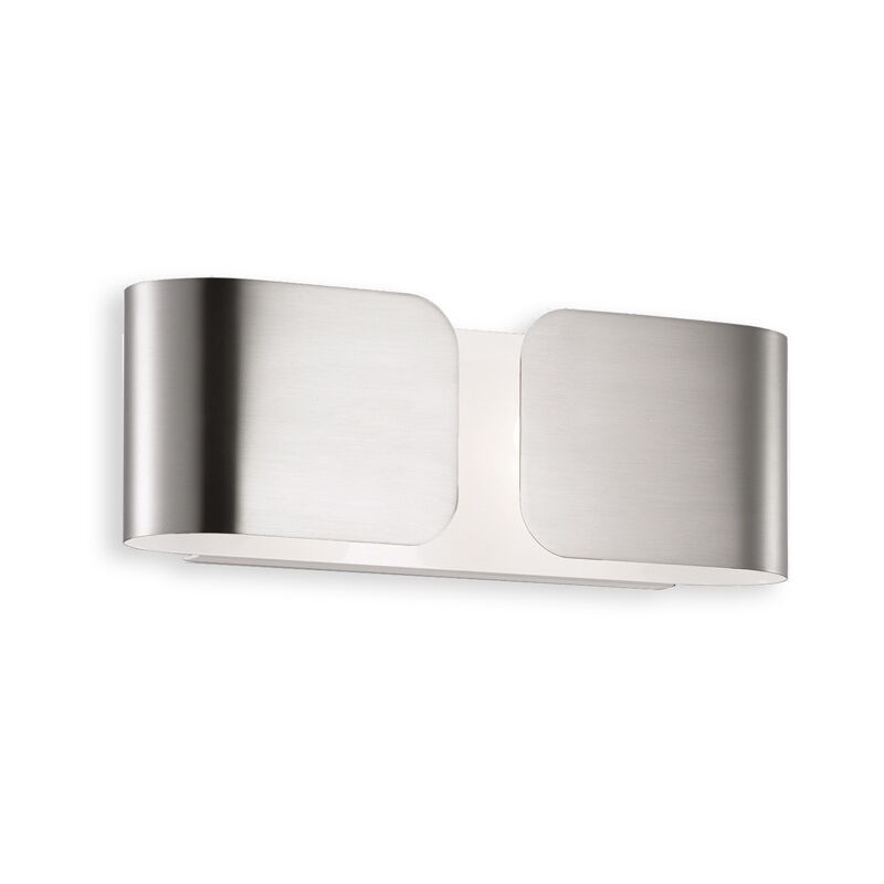 foto del prodotto applique contemporanea clip metallo cromo 2 luci g9 3w 3000k luce calda