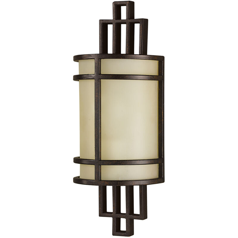 foto del prodotto applique contemporanea fusion acciaio 1 luce e27