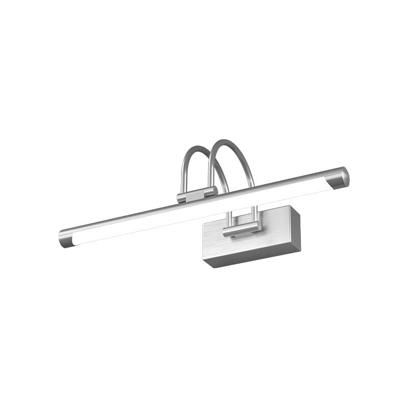 immagine 0 del prodotto applique contemporanea heat metallo nichel diffusore acrilico led 10w luce calda