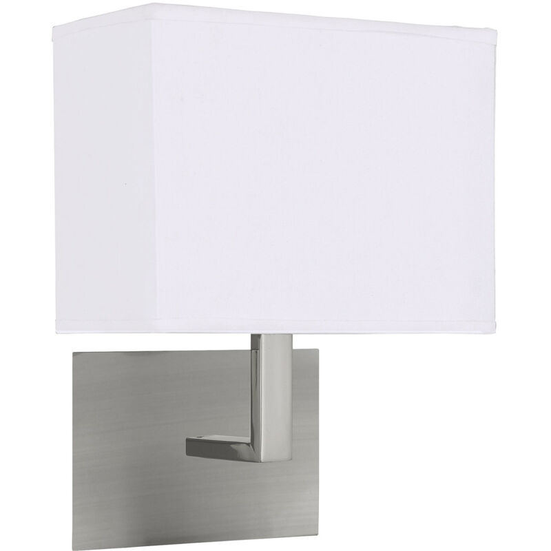 foto del prodotto applique contemporanea hotel acciaio cromo 1 luce e27