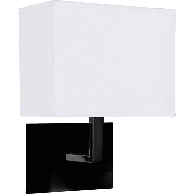 foto del prodotto applique contemporanea hotel acciaio nero 1 luce e27