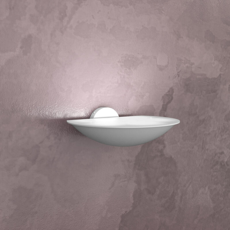 foto del prodotto applique contemporanea mood metallo grigio vetro bianco 6 luci gx53