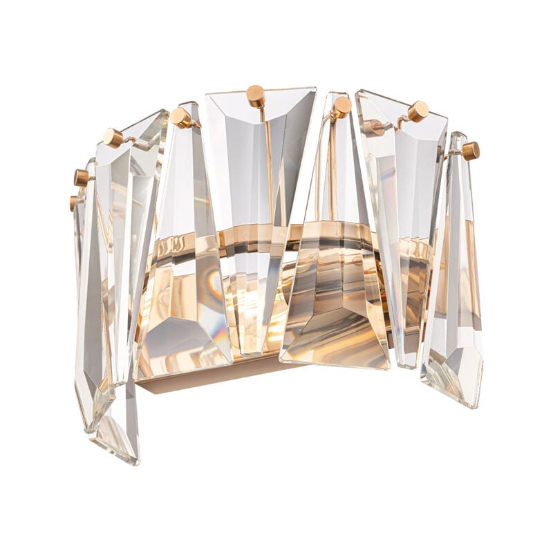 foto del prodotto applique contemporanea puntes metallo oro 1 luce