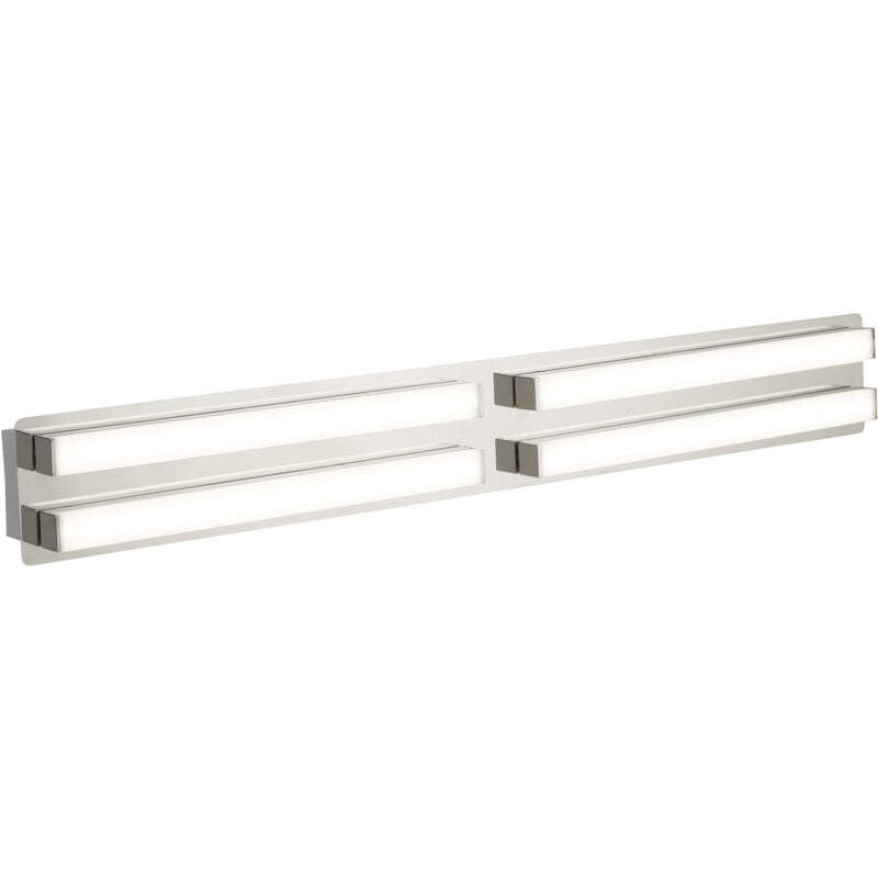foto del prodotto applique contemporanea radiante acciaio cromo bianco led 3w 3000k
