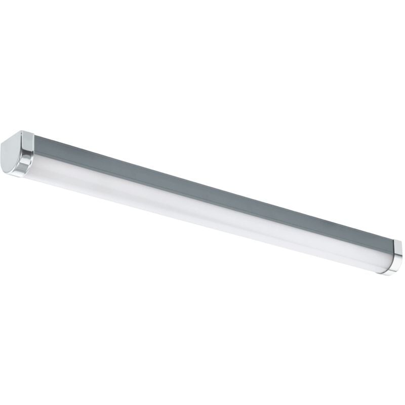 foto del prodotto applique contemporanea tragacete 1 policarbonato argento led integrato 15,5w