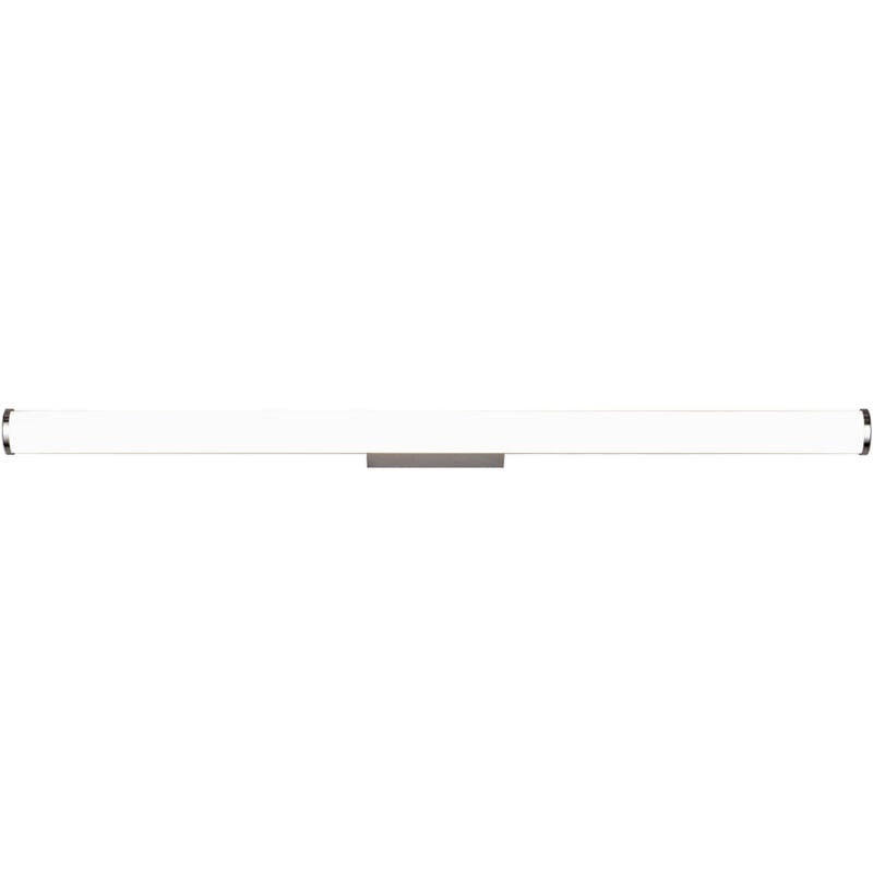 foto del prodotto applique contemporanea verit acciaio cromo alluminio bianco led 17,86w 3000k
