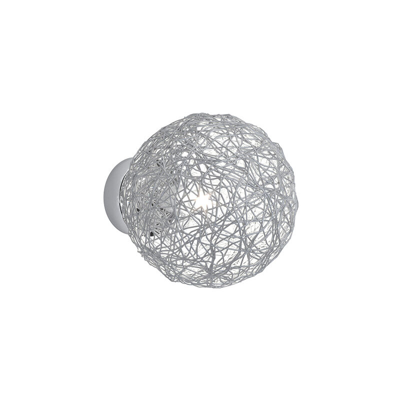 foto del prodotto applique contemporaneo willow metallo cromo diffusore alluminio 1 luce g9