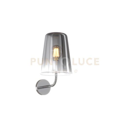 foto del prodotto applique cromo 1 luce cromo 1164cr at cr