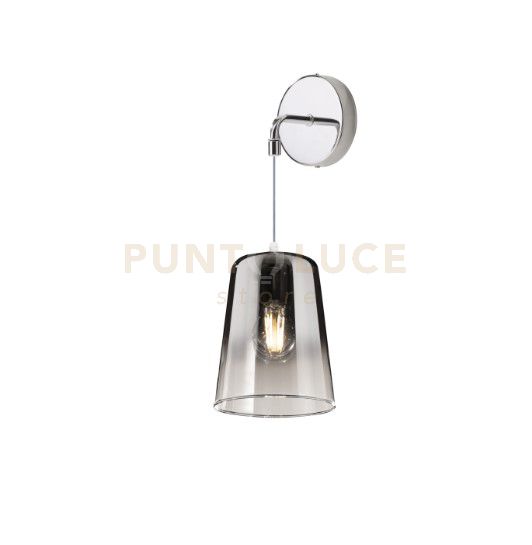 foto del prodotto applique cromo regolabile 1 luce cromo 1164cr a cr