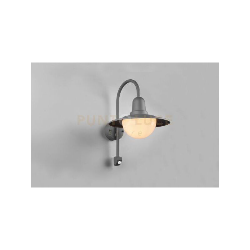foto del prodotto applique da esterno 4,5w alluminio antracite con sensore norman gd trio