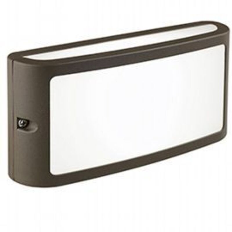 foto del prodotto applique da esterno a led 10w 3000k sovil marrone