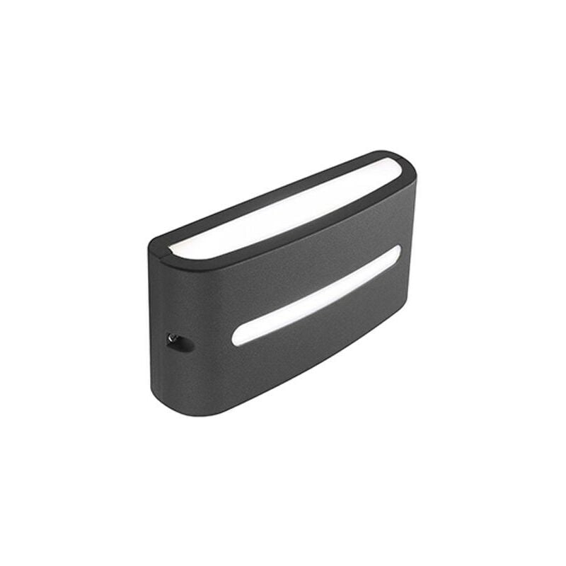 foto del prodotto applique da esterno a led 10w 4000k sovil grigio