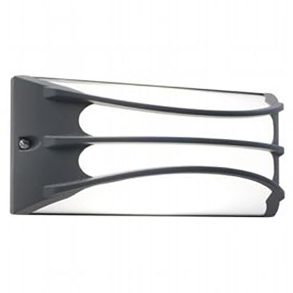 foto del prodotto applique da esterno a led 10w 4000k sovil grigio