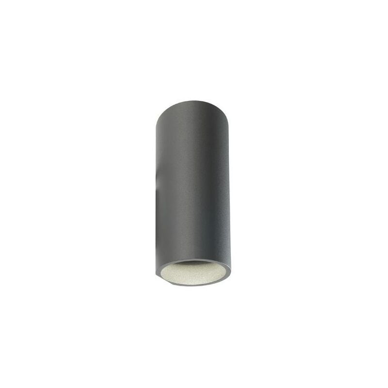 foto del prodotto applique da esterno a led 2x6w a tubo sovil sirio grigio