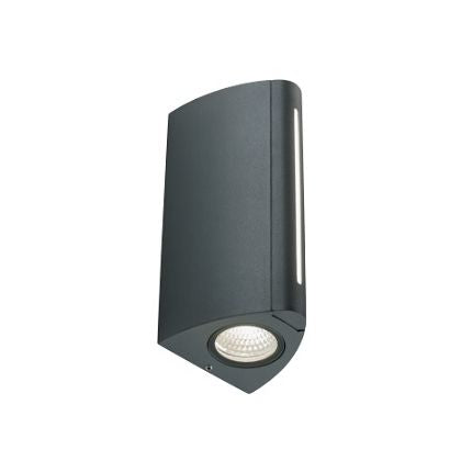 foto del prodotto applique da esterno a led 8w 4w 4000k sovil grigio