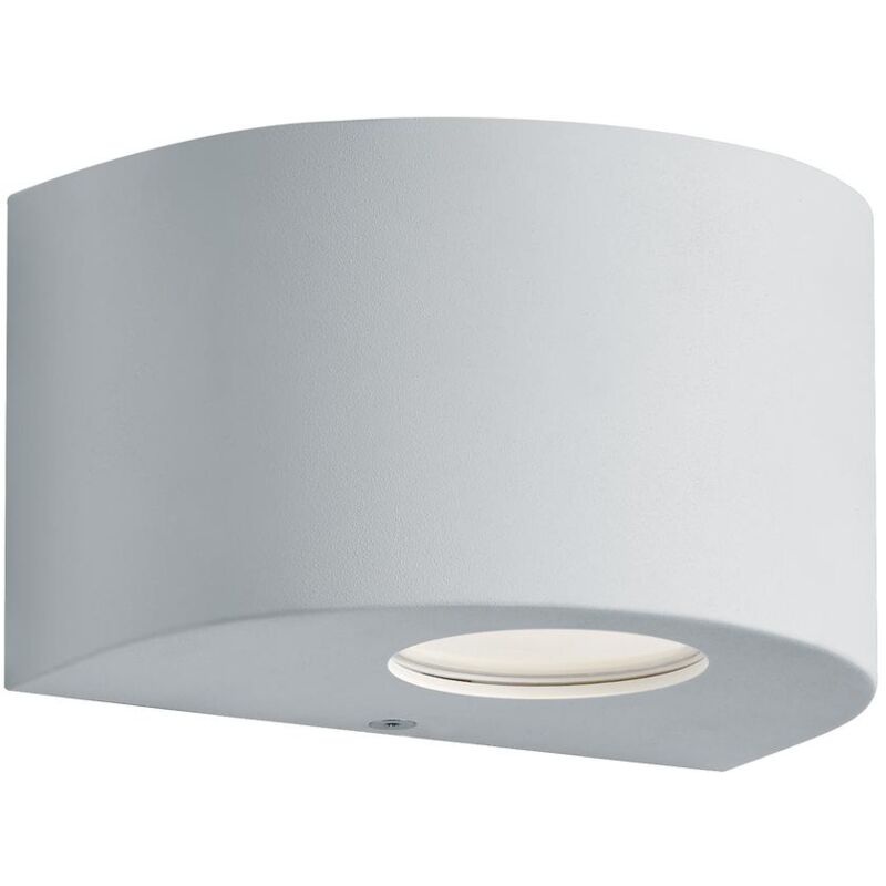 foto del prodotto applique da esterno a led in plastica bianco opaco