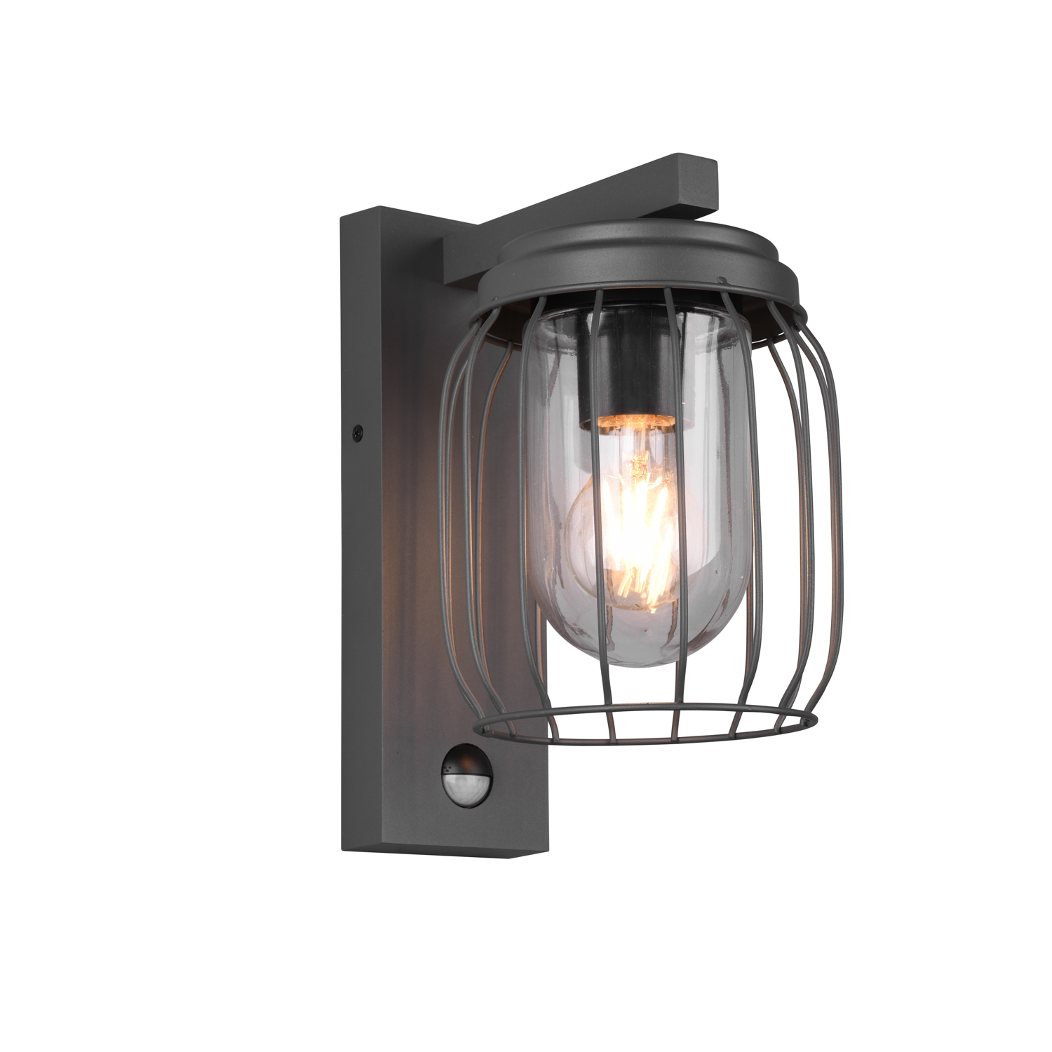 foto del prodotto applique da esterno con sensore di movimento tuela trio