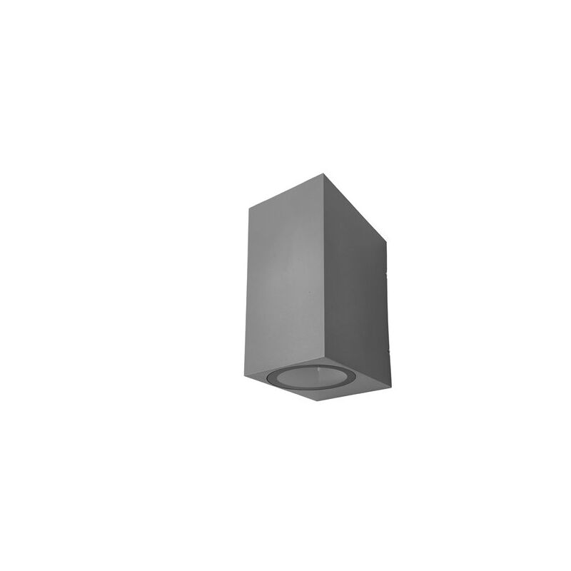 foto del prodotto applique da esterno elk 2xgu10 grigio ip44 14,7x7x9 cm