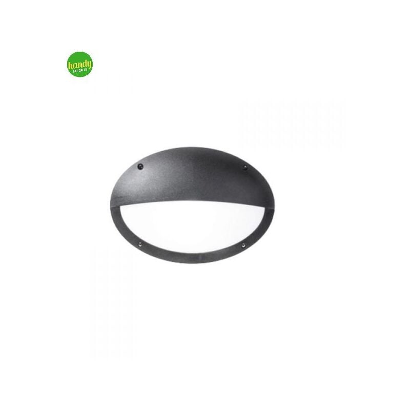 foto del prodotto applique da esterno fumagalli maddi ip66 1 x e27 nera opaca