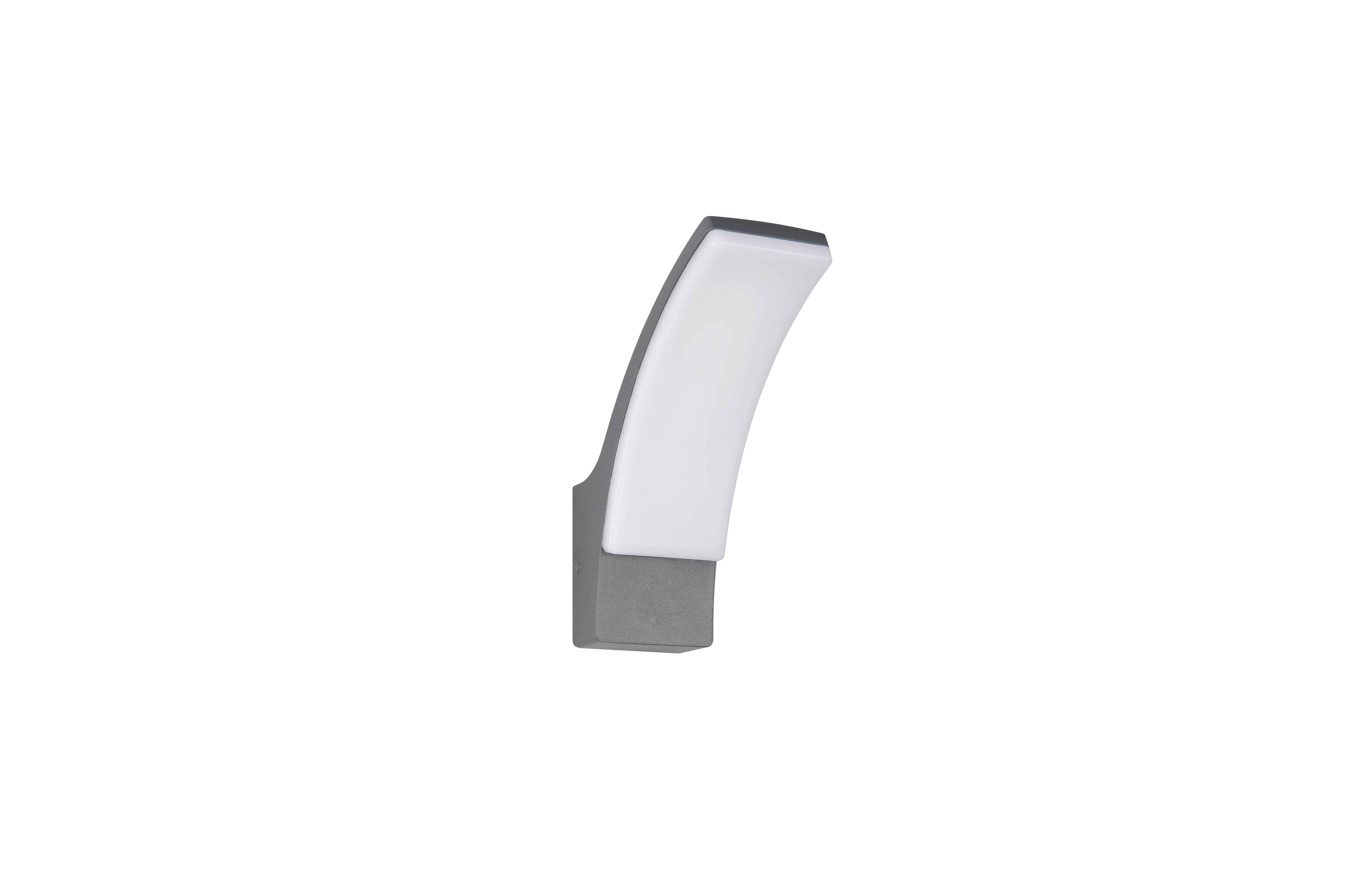 foto del prodotto applique da esterno led, alluminio, antracite, h 23 cm, beja