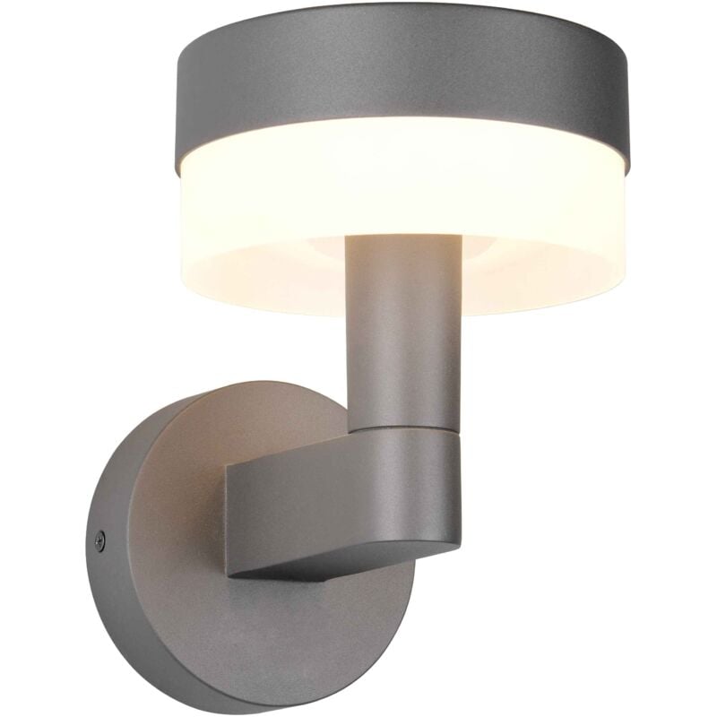 foto del prodotto applique da esterno led, alluminio, antracite, h 23 cm, mackenzie