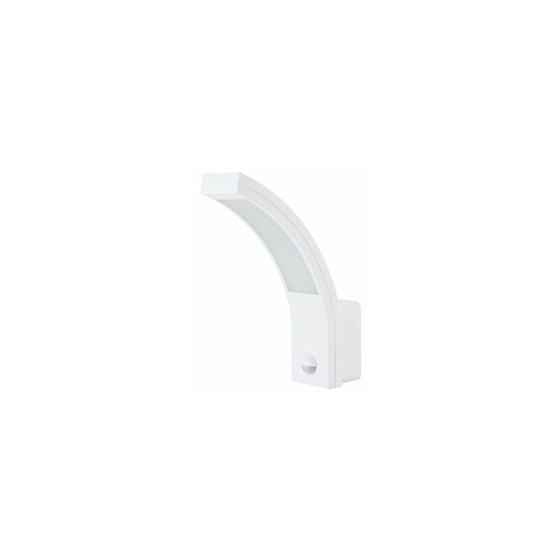foto del prodotto applique da esterno led con sensore ip54 bianco freddo matel