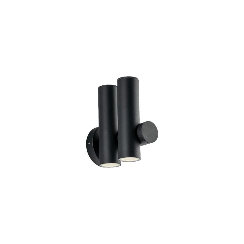 foto del prodotto applique da esterno led reverse in alluminio antracite 4000k luce naturale antracite