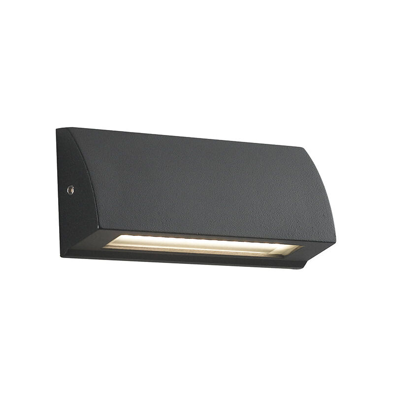 foto del prodotto applique da esterno led shelby antracite 4w 4000k 13 cm.'