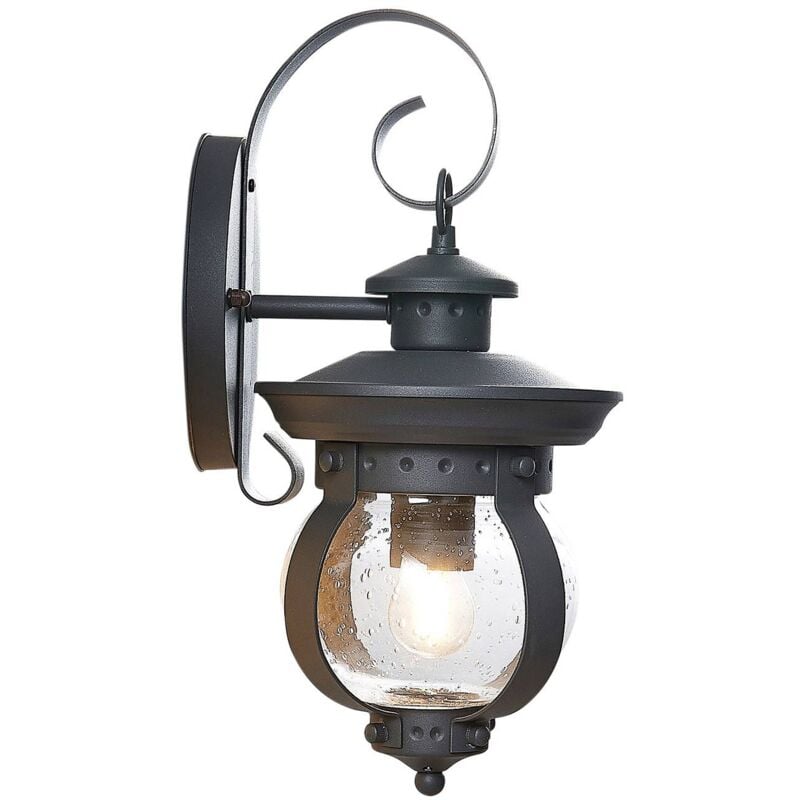 foto del prodotto applique da esterno lindby farley, 40 cm, grigio scuro, ip44, e27
