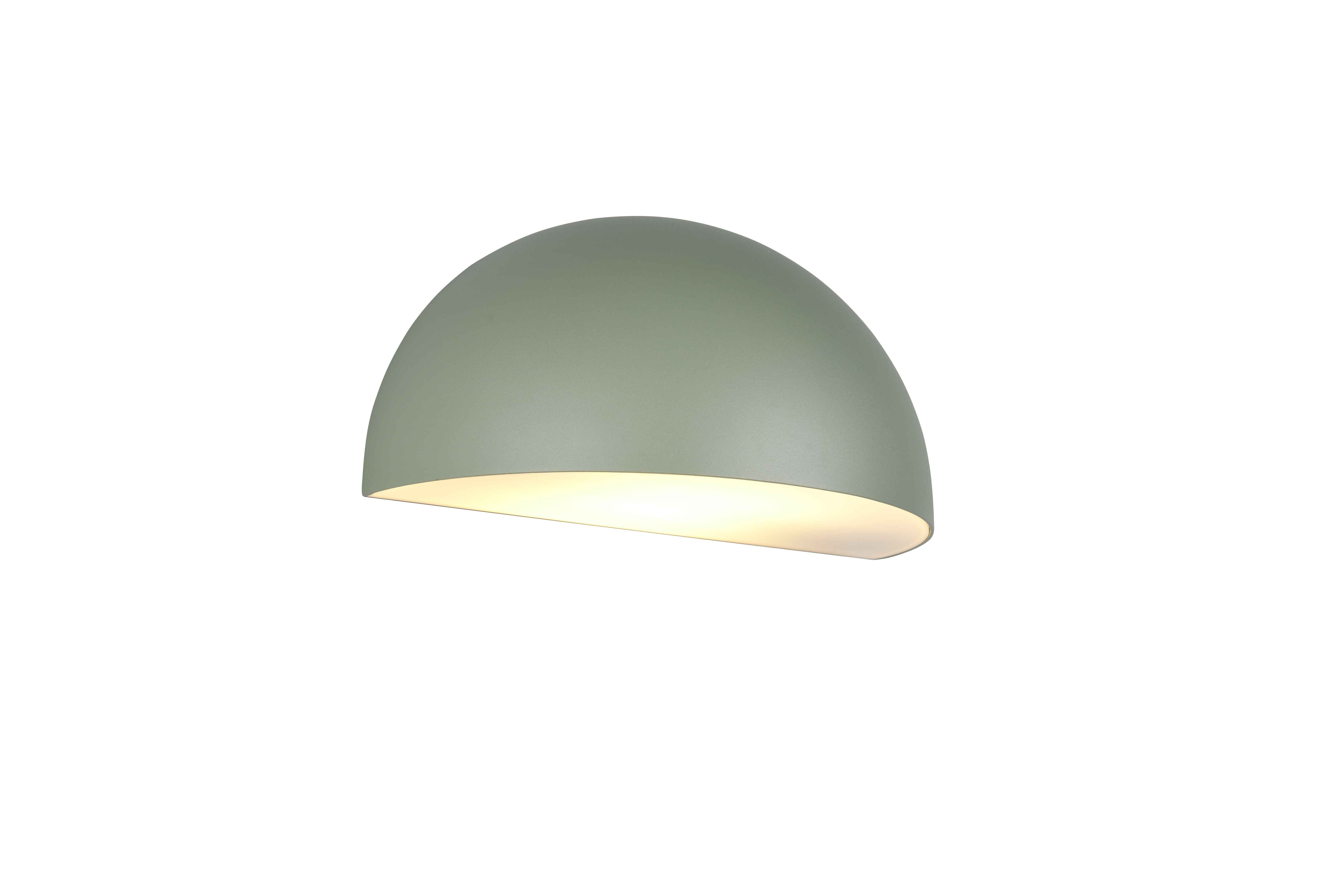 foto del prodotto applique da esterno, metallo, verde, l 27 cm, maas