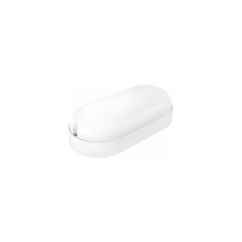 foto del prodotto applique da esterno ovale a led matel sensor 9w bianco freddo