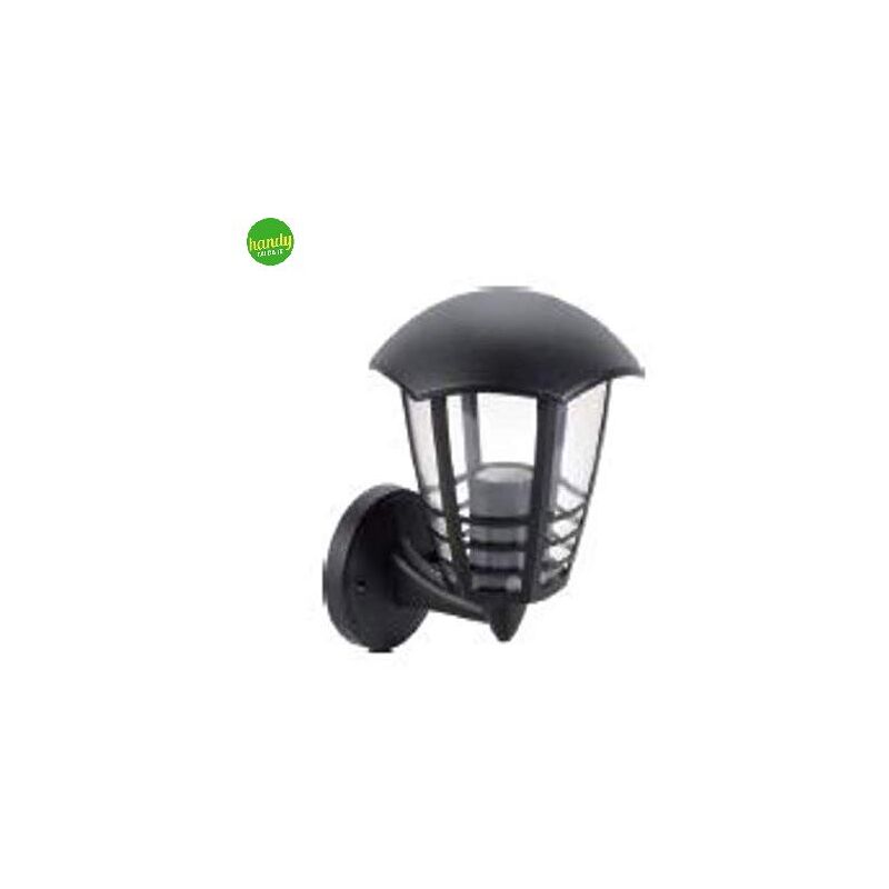 foto del prodotto applique da esterno verso l alto green light etna ip44 e27 nera