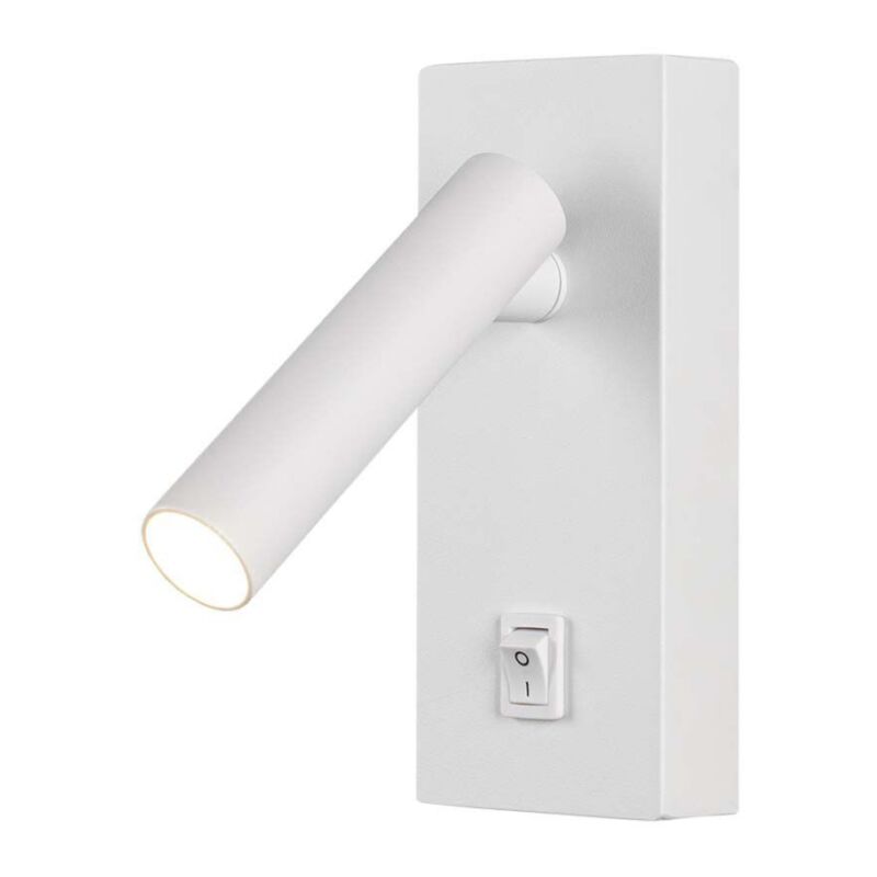 foto del prodotto applique da hotel bianca per lettura 2w, 4000k