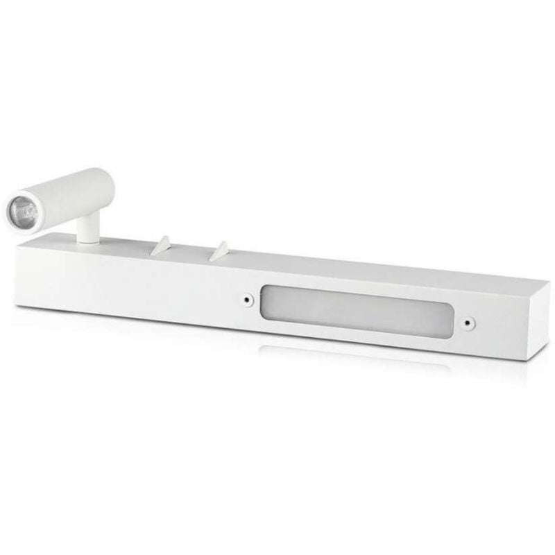 foto del prodotto applique da hotel per lettura con 2 led 3w e 6w colore bianco 3000k v tac