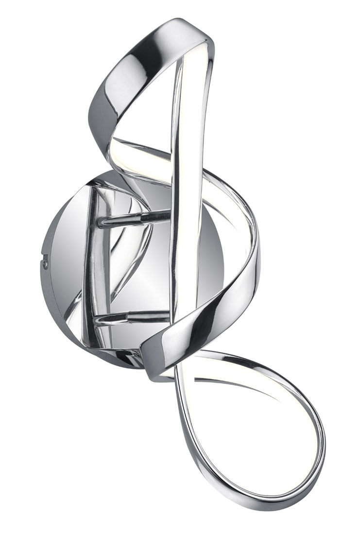 foto del prodotto applique da interno a led smd in metallo cromo