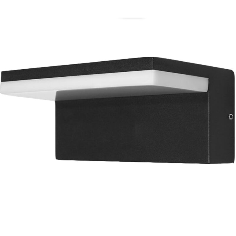 foto del prodotto applique da muro per esterno a led 10 watt lampada da parete per facciata balcone terrazzo ip54