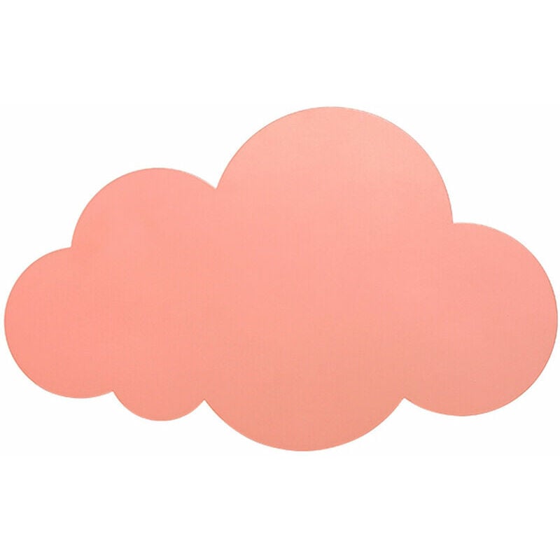 foto del prodotto applique da parete a forma di nuvola per camera dei bambini lampade da parete a led a forma di nuvola a led da notte a led grandi 3 colori rosa