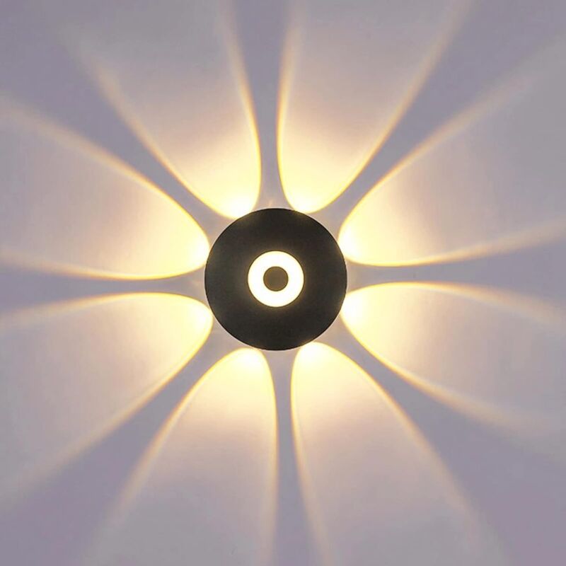 foto del prodotto applique da parete a led 12w applique da parete moderna per interni ed esterni ip66 applique da parete impermeabile led su e gi luci a bacchetta