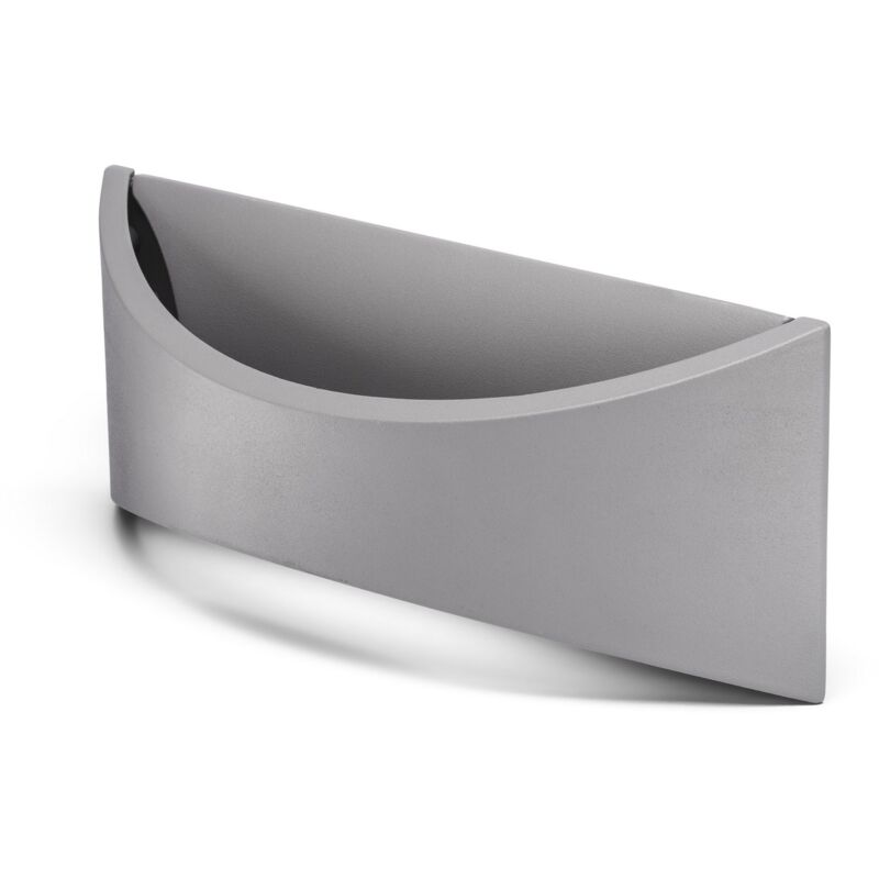 foto del prodotto applique da parete ad illuminazione indiretta mod. maiorca colore grigio marina