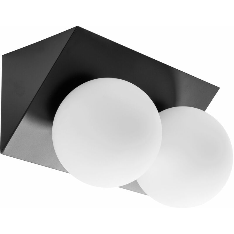 foto del prodotto applique da parete app1230-2w black e27