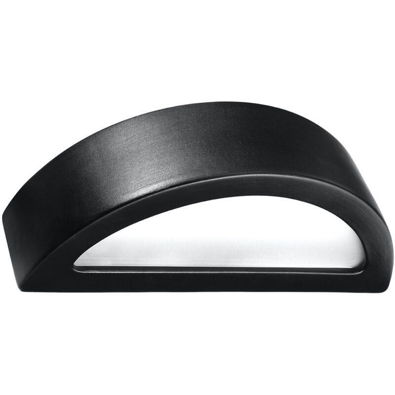 foto del prodotto applique da parete atena sollux nero