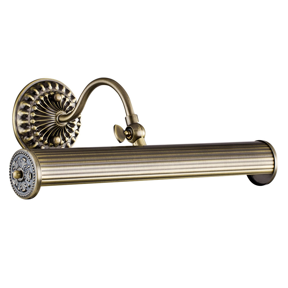foto del prodotto applique da parete classico renoir metallo bronzo 2 luci e14 25w