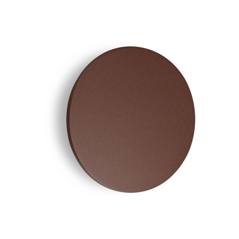 foto del prodotto applique da parete contemporanea punto alluminio coffee led 12w 3000k ip54