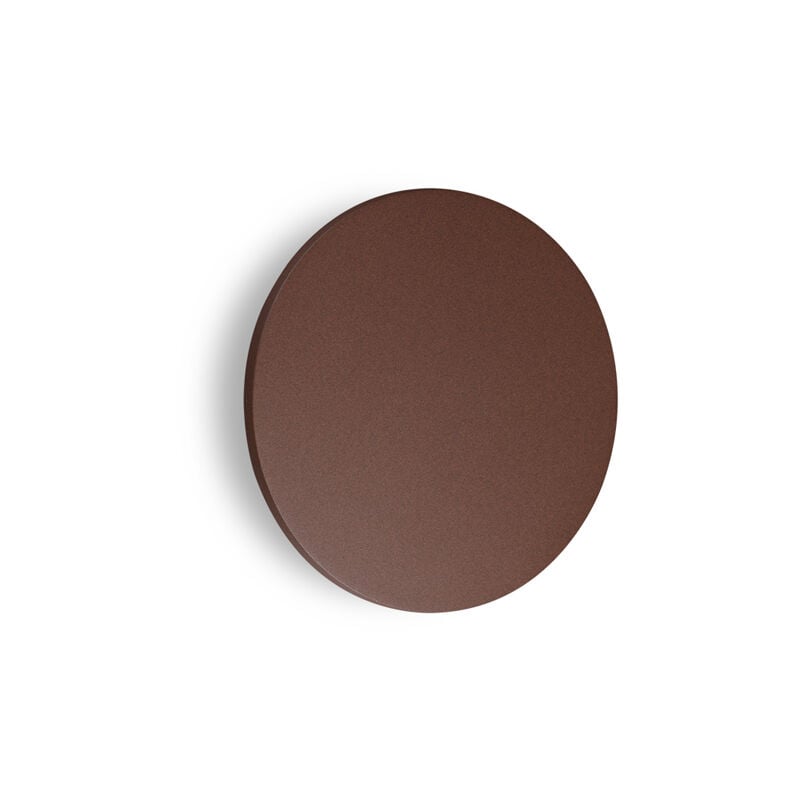 foto del prodotto applique da parete contemporanea punto alluminio coffee led 9w 3000k ip54