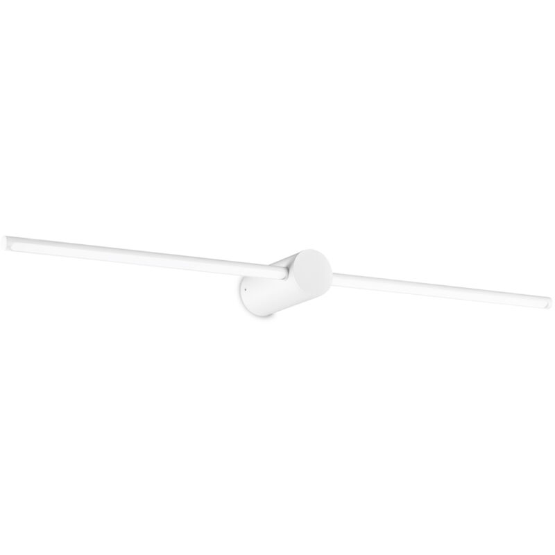 foto del prodotto applique da parete contemporaneo filo alluminio bianco led 13w 3000k ip44