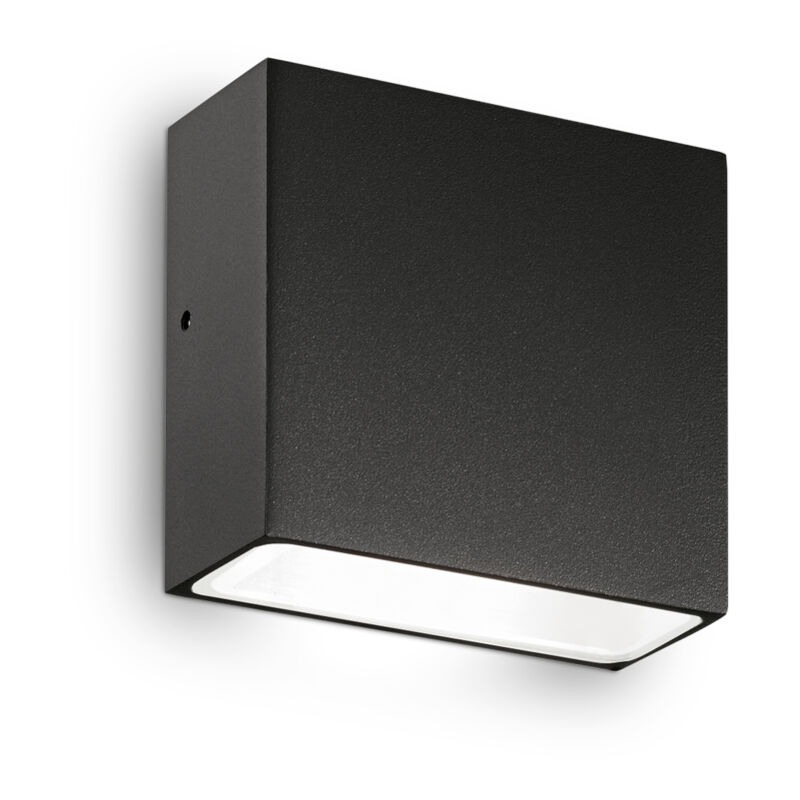 foto del prodotto applique da parete contemporaneo tetris alluminio nero 1 luce g9 15w ip44