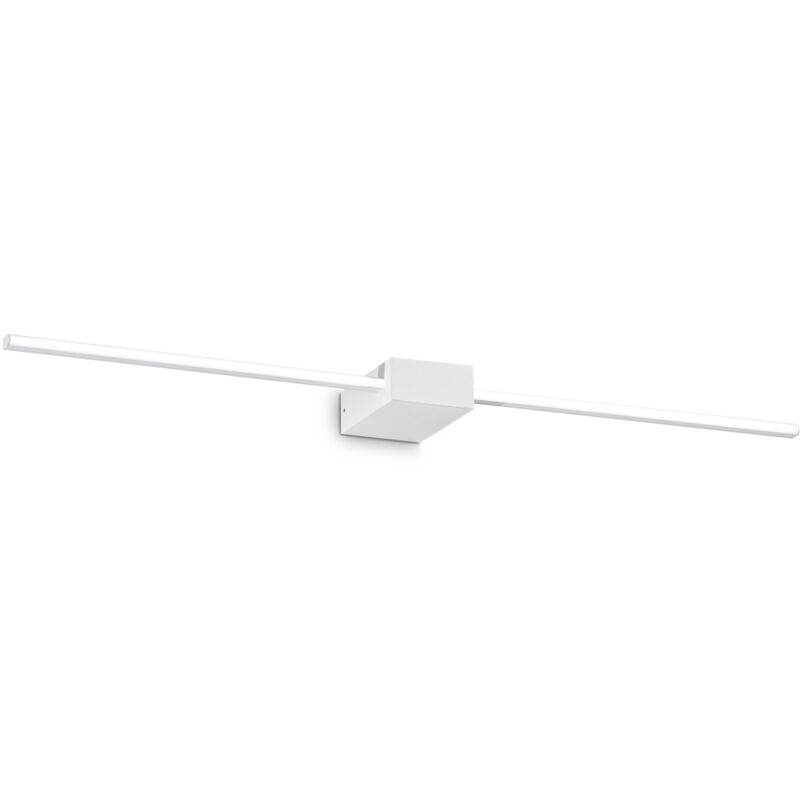 foto del prodotto applique da parete contemporaneo theo alluminio bianco led 13,5w 3000k ip20