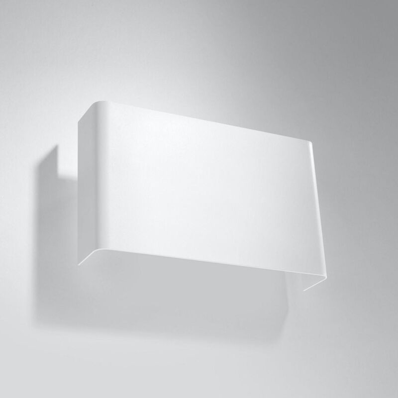 foto del prodotto applique da parete copertura sollux bianco