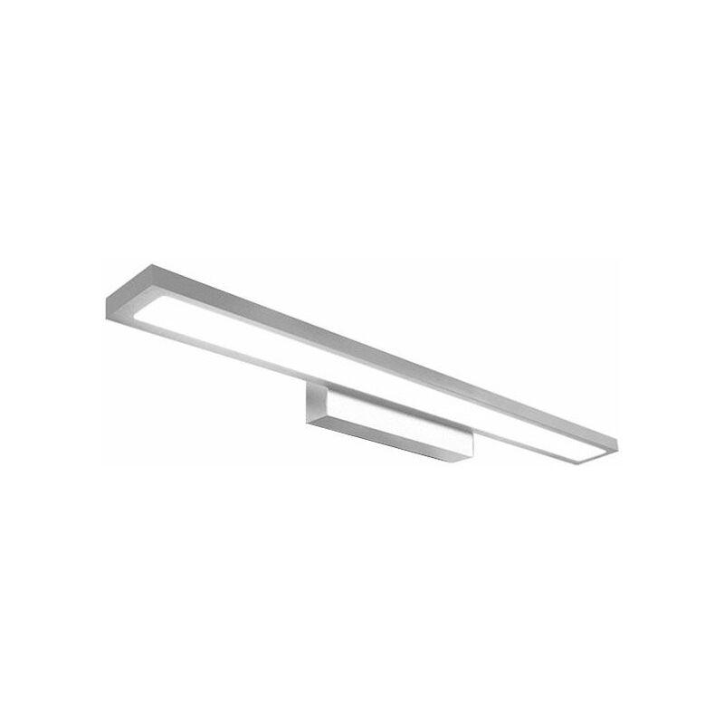 foto del prodotto applique da parete del bagno led sopra specchio 40cm app839 1w flat chrom